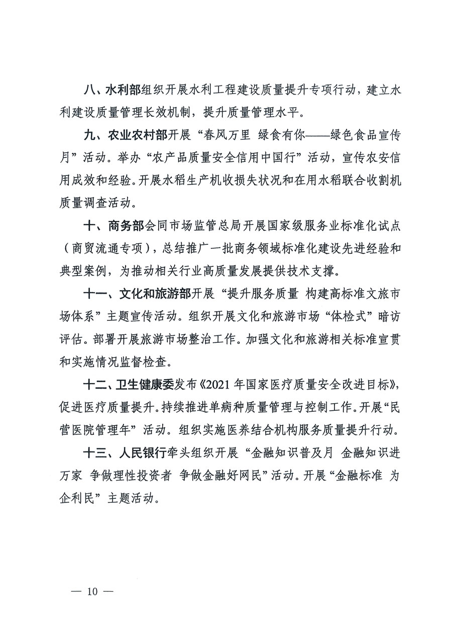 市場監(jiān)管總局等16個部門關(guān)于開展2020年全國“質(zhì)量月”活動的通知(國市監(jiān)質(zhì)〔2020〕133號)