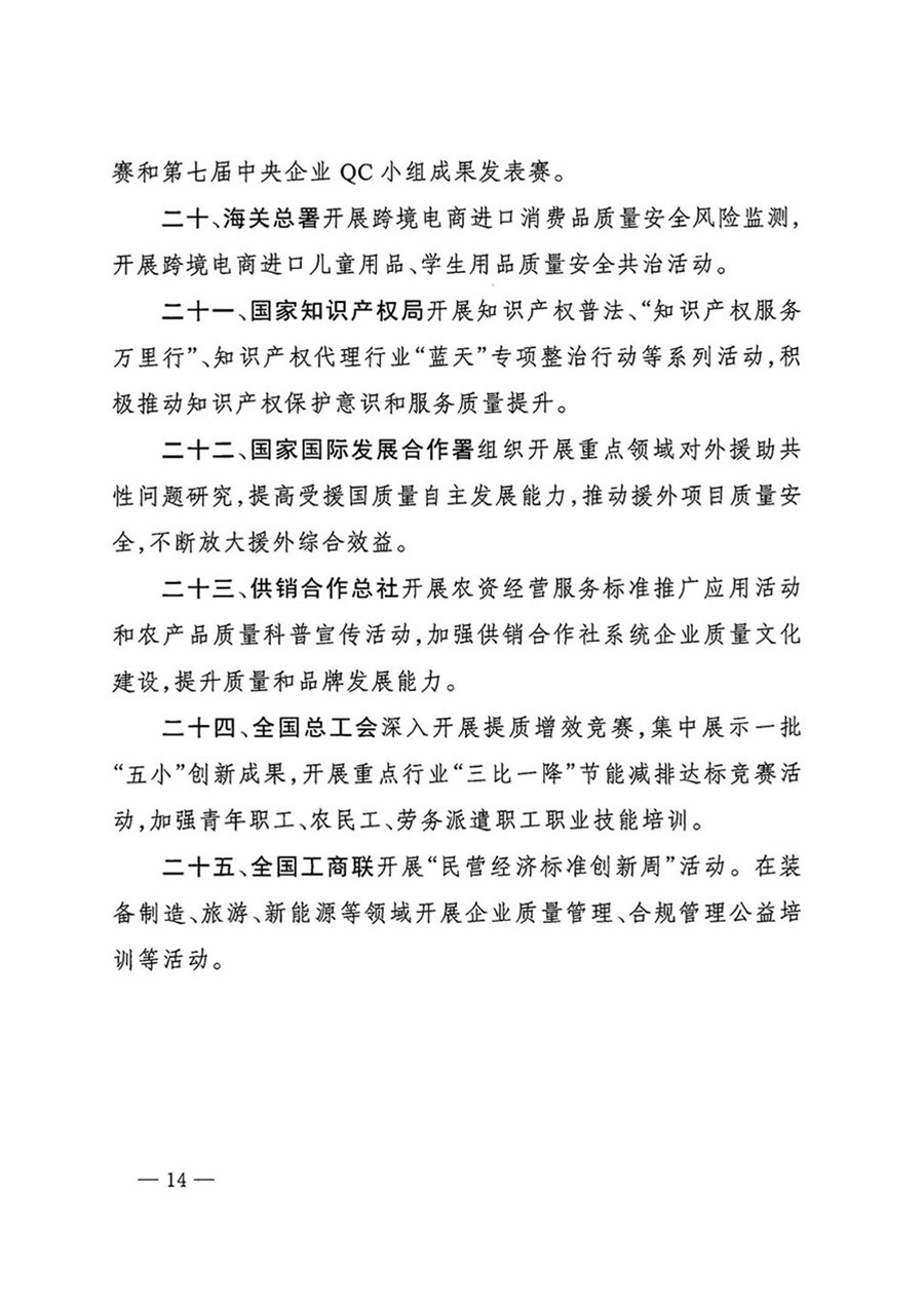 中國質(zhì)量檢驗(yàn)協(xié)會(huì)關(guān)于轉(zhuǎn)發(fā)《關(guān)于開展2024年全國“質(zhì)量月”活動(dòng)的通知》的函(質(zhì)檢協(xié)函〔2024〕116號)