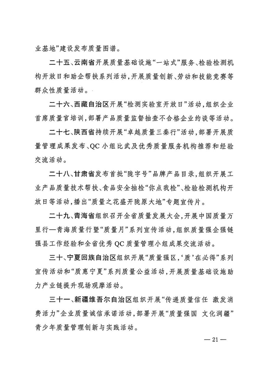 中國質(zhì)量檢驗(yàn)協(xié)會(huì)關(guān)于轉(zhuǎn)發(fā)《關(guān)于開展2024年全國“質(zhì)量月”活動(dòng)的通知》的函(質(zhì)檢協(xié)函〔2024〕116號)